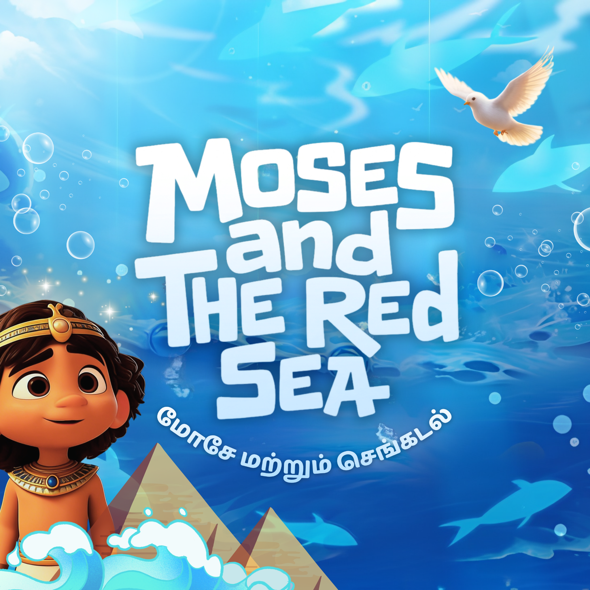 Official cover art for Moses and the Red Sea
